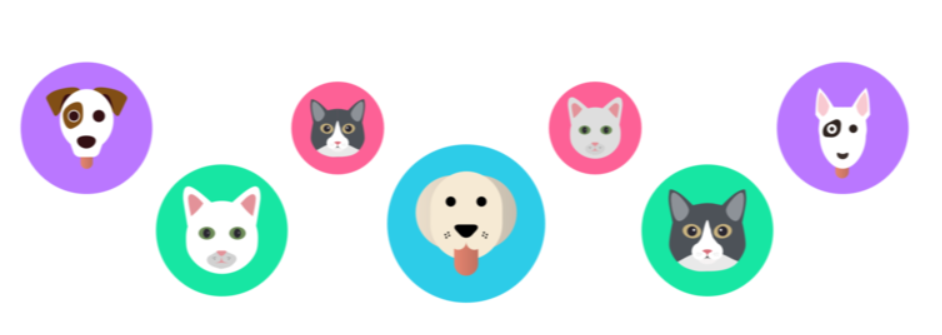 petdesk cat and dog icon